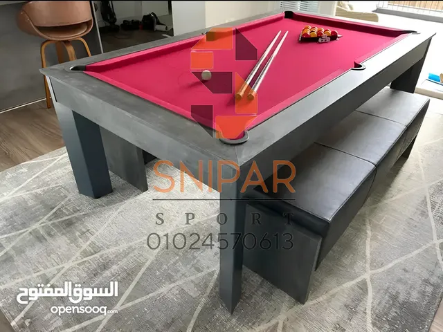 طاولات بلياردو متعدده الاستخدام