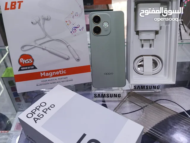 جهاز اخو الجديد فل نظافه كامل اغراضه الاصليه Oppo A5 pro 256g 16ram