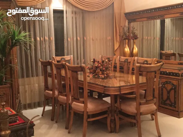 شقة ارضية مفروشة فاخرة استخدام شخصي للمالك اثاث ممتاز حديقة كراج باربيكيو تكيبف مطبخ كامل كهربائيات