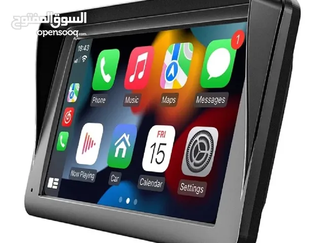 7 inch Portable Wireless Carplay & Android Auto, IPS Touchscreen, Bluetooth