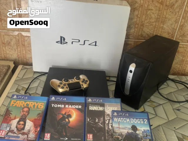بلي 4 فات مستعمل ذاكر 500 الجهاز نضيف ويا يده وحده وكل غراضه الجهاز موجوده ويا اقرص ويا يوبي اس 1500