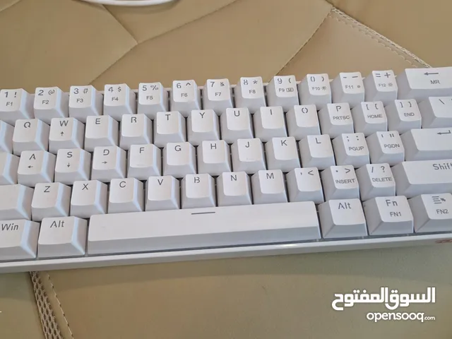 ماوس وايراس لوجتك وكيبورد RGB وسماعات ريد دراكون