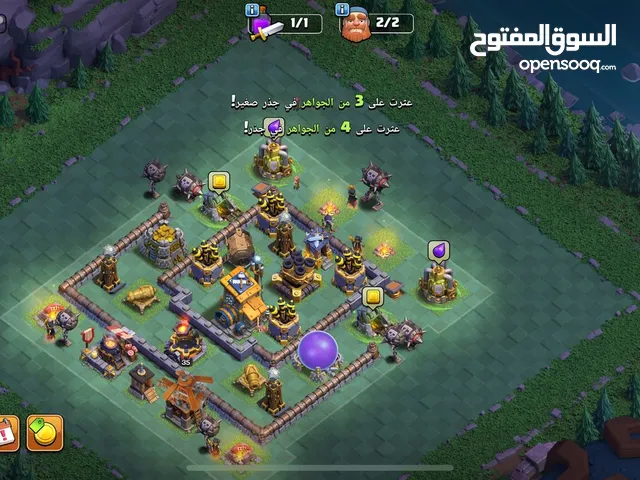 حساب كلاش اوف كلانس مرتبه وحلوه للبيع تواصل واتساب