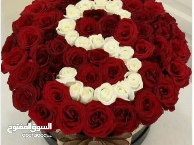 100 Roses Bouquet With Alphabet