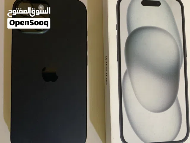 ايفون 15 128g جديد حرفيا بطارية 100% عدد الدورات 3 كفالة ابل شغالة وارد شرق اوسط رقم الهاتف في الصور