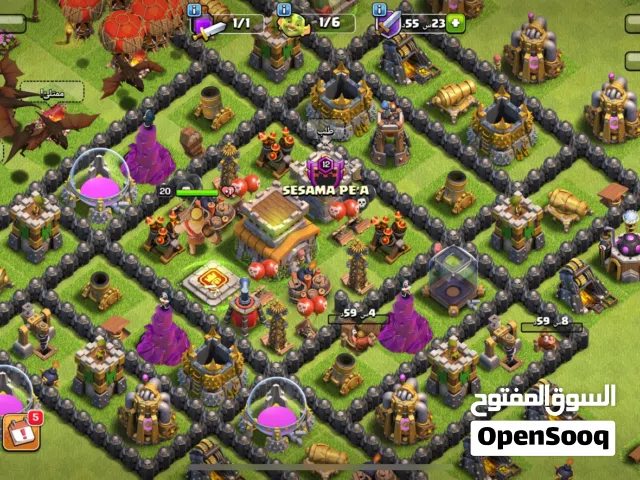 Clash of Clans Accounts and Characters for Sale in Al Batinah