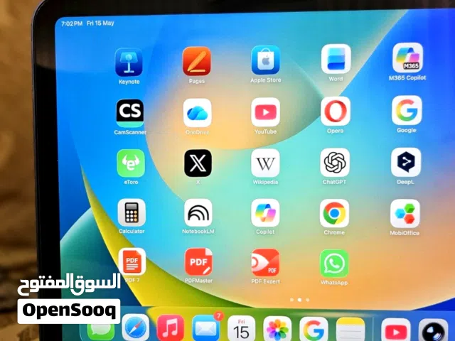 نهايته 185 دينار  iPad 10 64GB Wi-Fi  بطارية 97%  معه كفر الرجاء عدم الاتصال