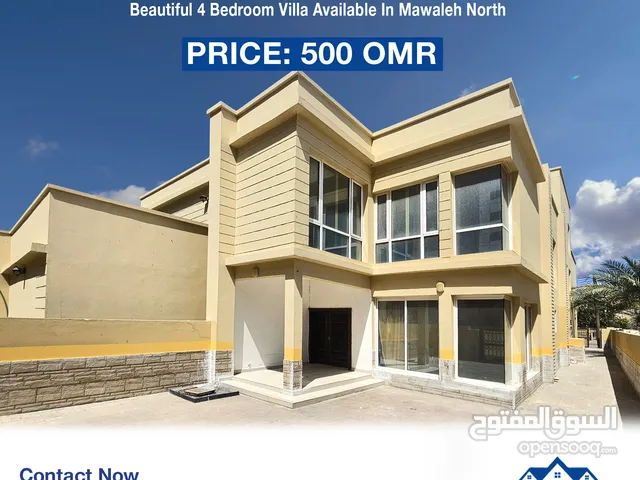 Spacious 4-Bedroom Villa for Rent in Mawaleh North