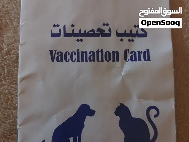 دكر لنق هير العمر 4 شهر بالكتيب متاعه واخد كامل التطعيمات المكان تاجوراء
