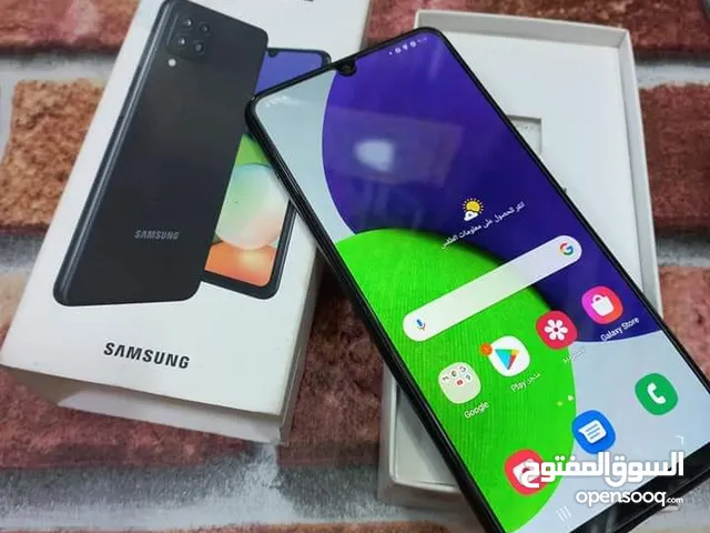 جهاز مستعمل Samsung A22 رام 8 جيجا  128  أغراضة والكرتونه الأصلية متوفر توصيل