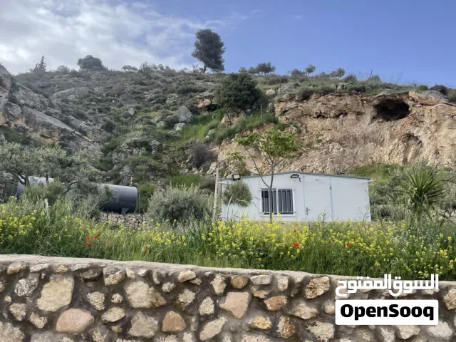 مزرعة 4 دنمات في مغاريب السلط بالقرب من شارع الستين للبيع من المالك مباشرة إطلالة على فلسطين