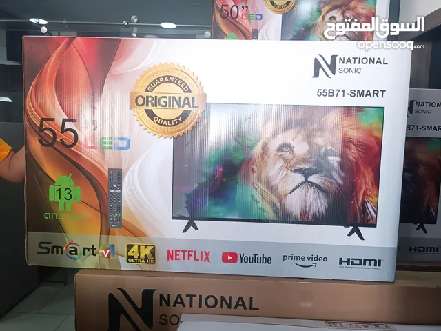 National Sonic Smart 55 Inch TV in Zarqa