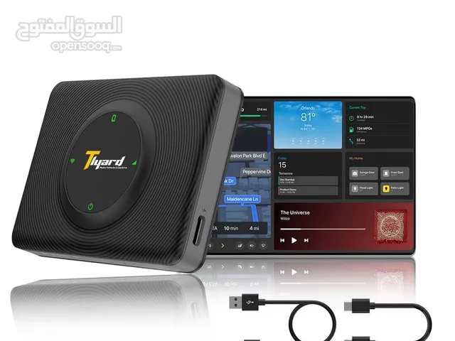 Wireless Tesla Carplay 3-in-1 Adapter & Android Auto Wireless Adapter