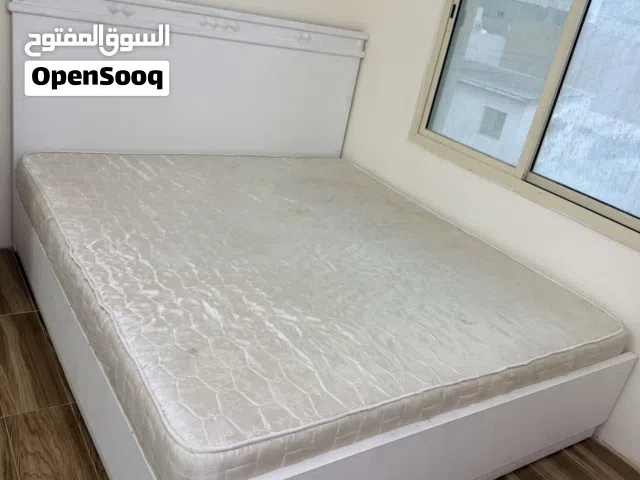 Bed with mattress