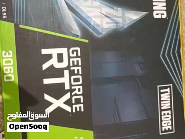 كرت شاشة 3060 مستعمل شهرين ما عليه مشاكل