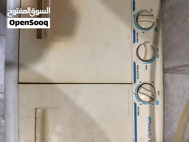 للبيع غساله سانيو حوضين تعمل بكفاءه