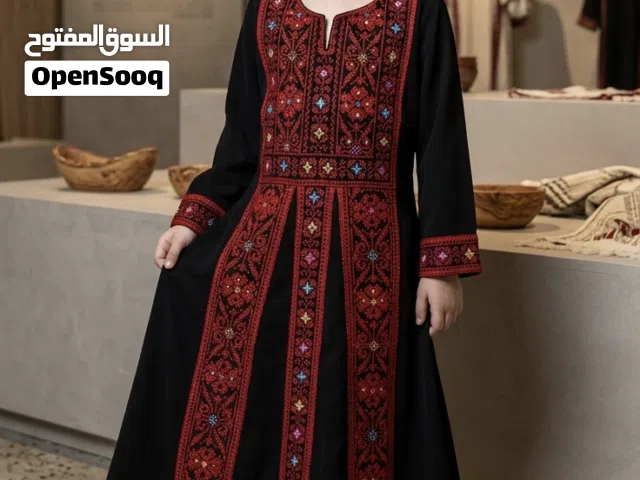 ثوب اردني للبنات الاطفال 4 سنوات