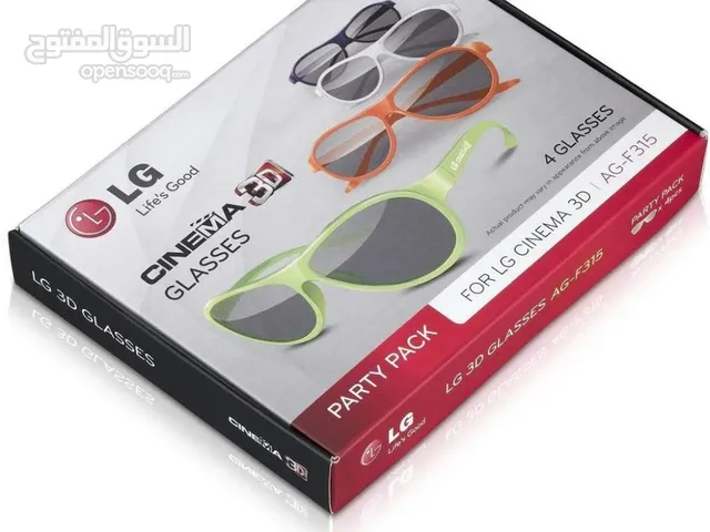 بكج نظارات ال جي 3D للبيع (اصلي)عدد 4 ننظارات