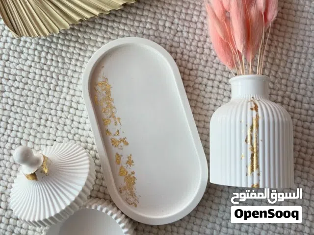 من متجر تيك ستور قطع فنيه لاطلالة جميلة لمنزلك هذا النوع من المنتجات يكون "Handmade" "يدوي" " ماربل"