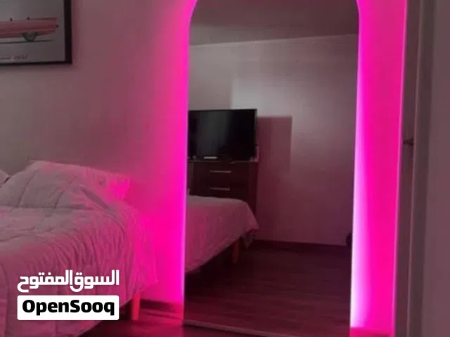 مراياليد(LED)مودرن للمداخل والحمامات مرايا جدارية فخمة للصالات والمدخل تفصيل حسب الطلب بأعلى جودة
