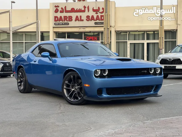 دودج تشالنجر 2023 سكات باك 6.4 محرك V8 بحاله ممتازه شاشه كيميرا مثبت سرعه فتحه
