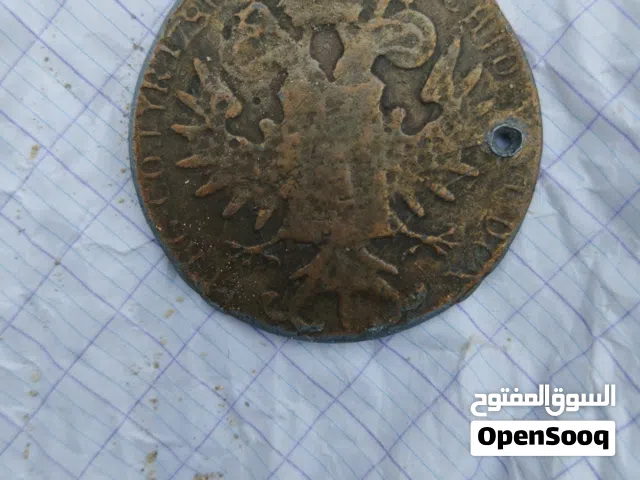 عملة فضية  ماريا تيريسيا 1780 عملة تونسية 2 فرنك 1945