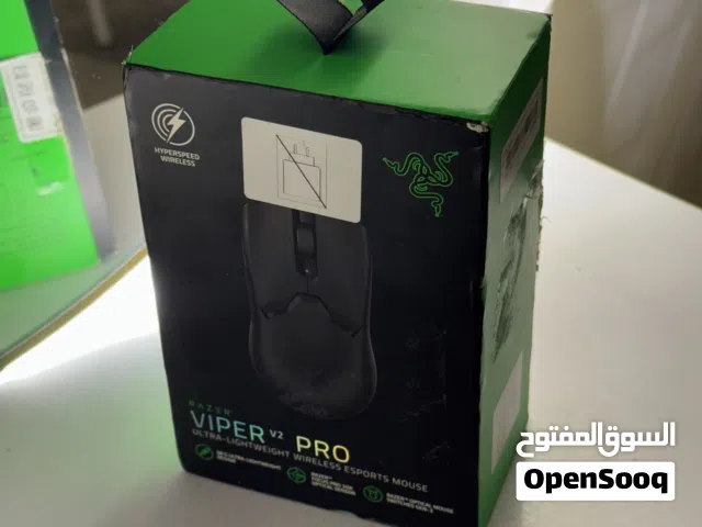 ماوس ريزر Viper pro جديد غير مستعمل يدعم الpc والكونسل الوصف مهم