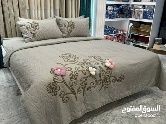 طقم لحاف مضغوط قطن مع طراحه عازل ضد الماء