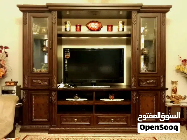 Chestnut Brown TV Wall unit