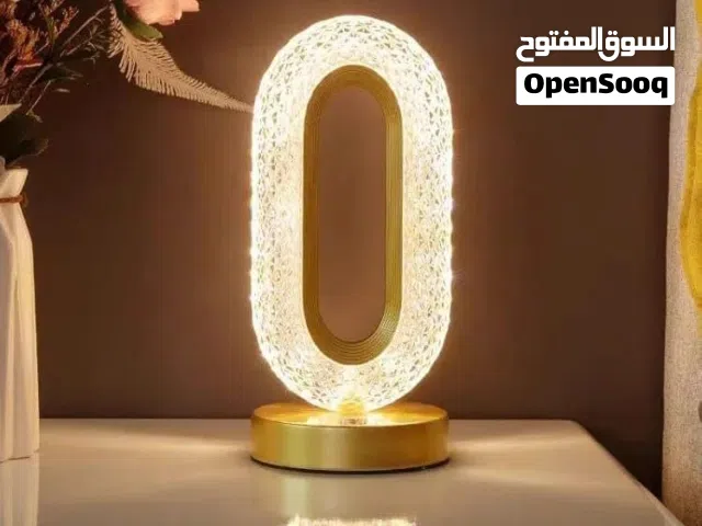 أباجورة كريستال متعددة الاضاءة