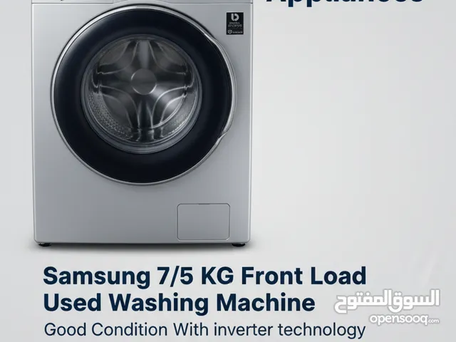 Samsung 7/5 KG Front Load Used Washing Machine Free Delivery 1 Month Warranty Only 88BD