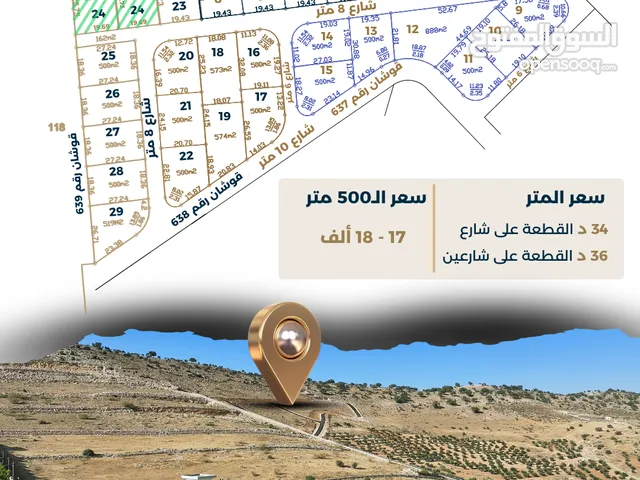 Residential Land for Sale in Zarqa Al-Kamsha