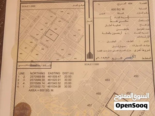 Residential Land for Sale in Al Dhahirah Ibri