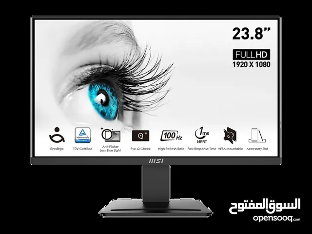 MSI Pro MP243 24" IPS FHD Monitor - Brand New Sealed - مع كرتون مغلق قابل للتفاوض