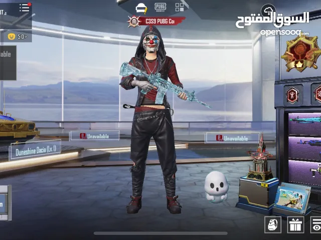 حساب ببجي موبايل للبيع .
