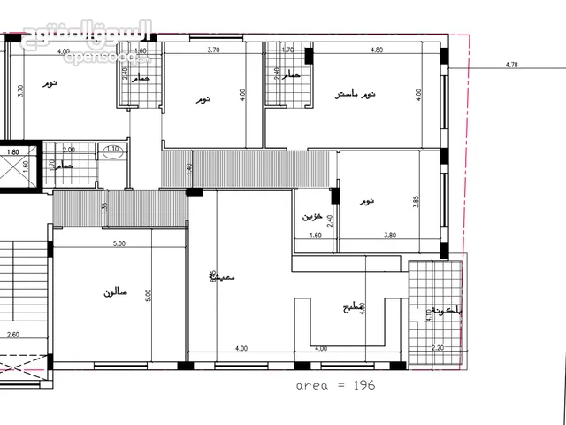 198 m2 4 Bedrooms Apartments for Sale in Irbid Al Rahebat Al Wardiah