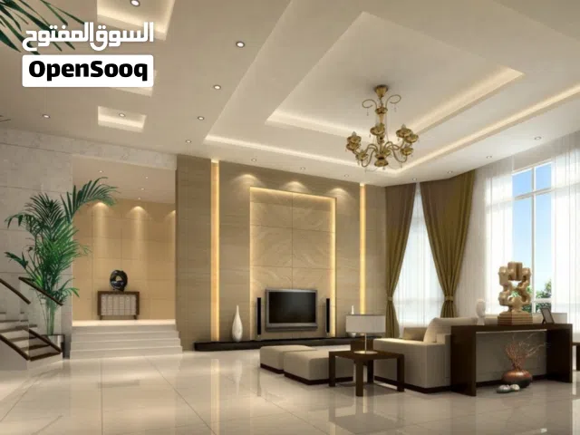 Gypsum decor work.