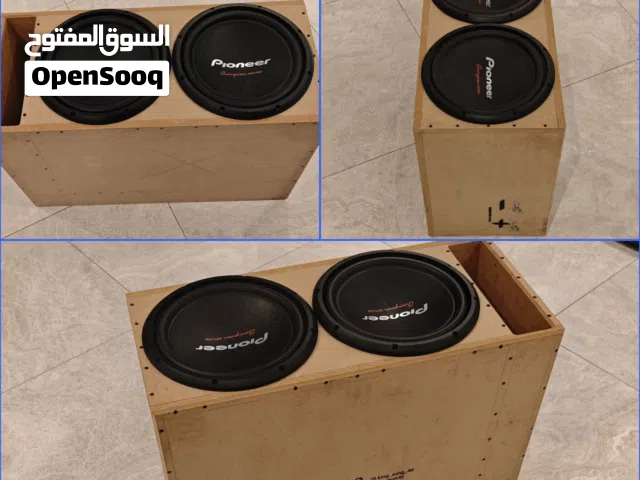 طبلات بيونير شبه جديد قوت الوحدة 1600 وات دبل كويل