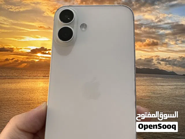 16 Plus White أبيض - 256 GB   94%   condition: Clean screen changed copy+ back / نظيف جدا مبد