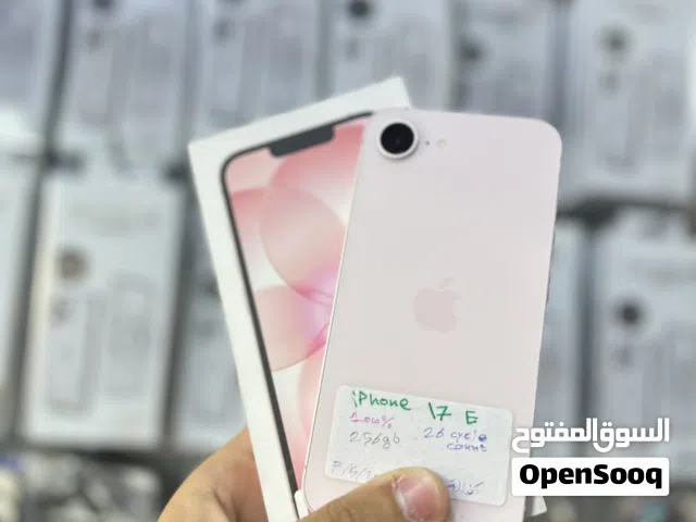 IPHONE 17e - 256gb مدخل خط مستعمل شهر جديد