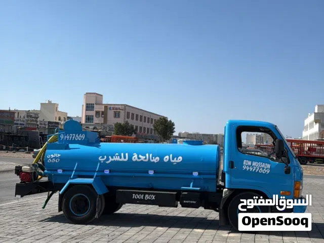 تنكر نقل مياه صالحه لشرب