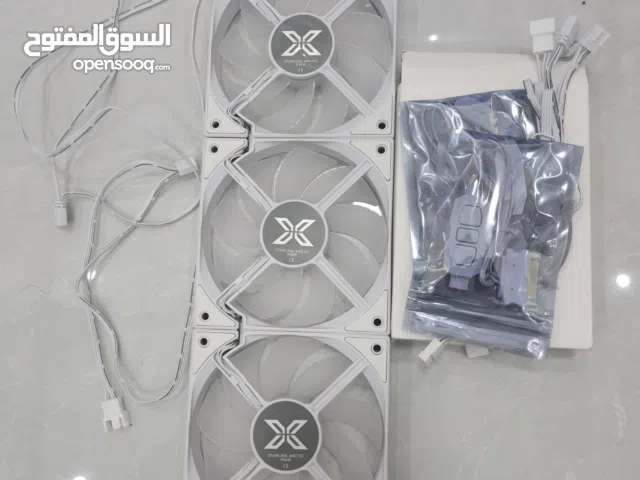 ثلاث مراوح للكمبيوتر جديدة واصلية من starlink فررصة بسعر ممتاز
