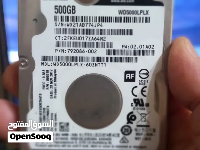 hard disk western digital 500G