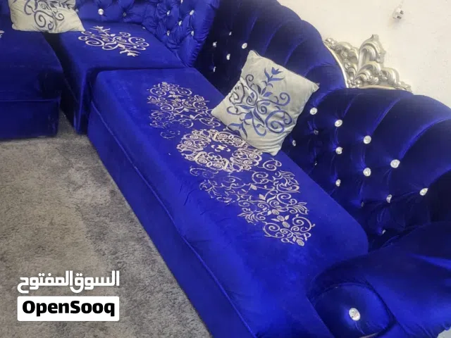طقم كنب خشب 8 قطع