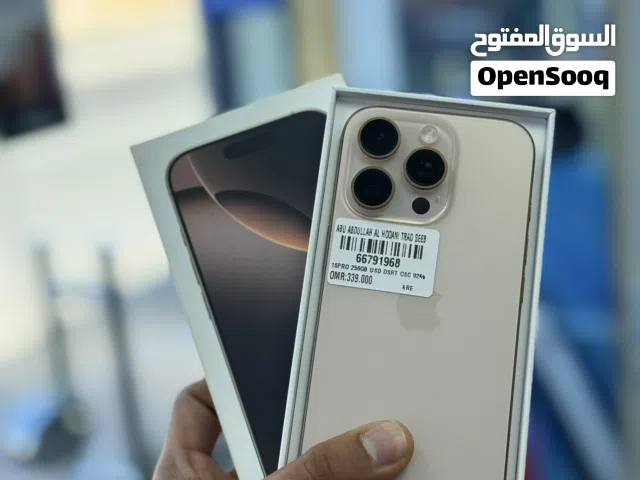 iPhone 16pro256Gb Arabic Oman Official clean Amazing phone Less use device