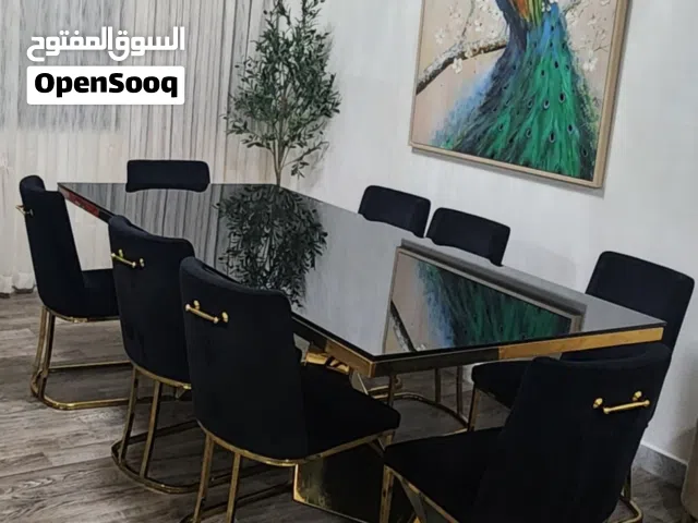 URGENT SALE – Dining Table Set with 8 Chairs + Wall Art