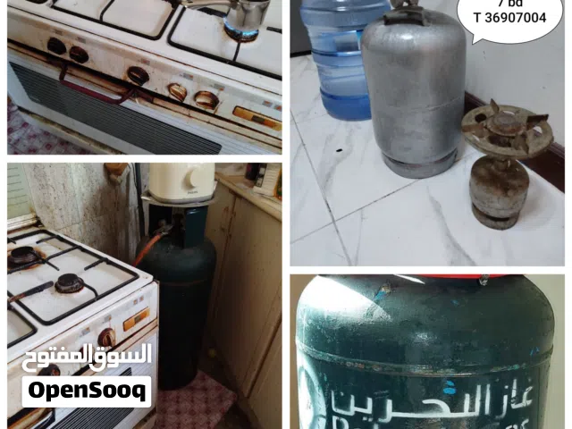 للبيع فرن كبير 60 في 90 5 شعلات كله شغال وفرن تحت وفوق شغال 15 دينار