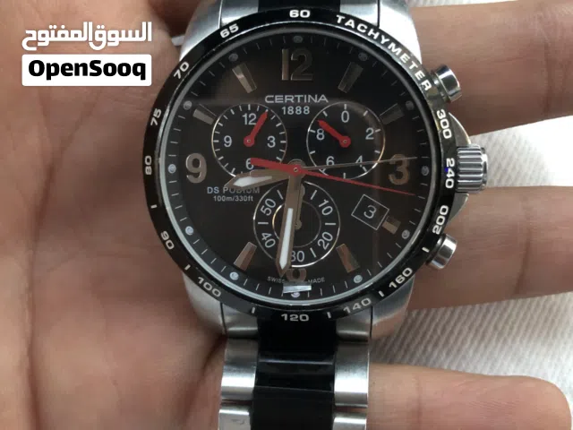 "ساعة سيرتينا أصلية سويسرية Certina DS Podium Chronograph، موديل C001617A