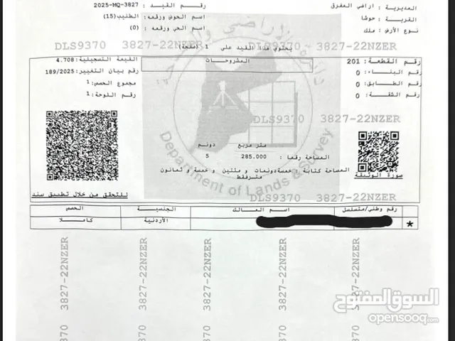Farm Land for Sale in Mafraq Hawshah