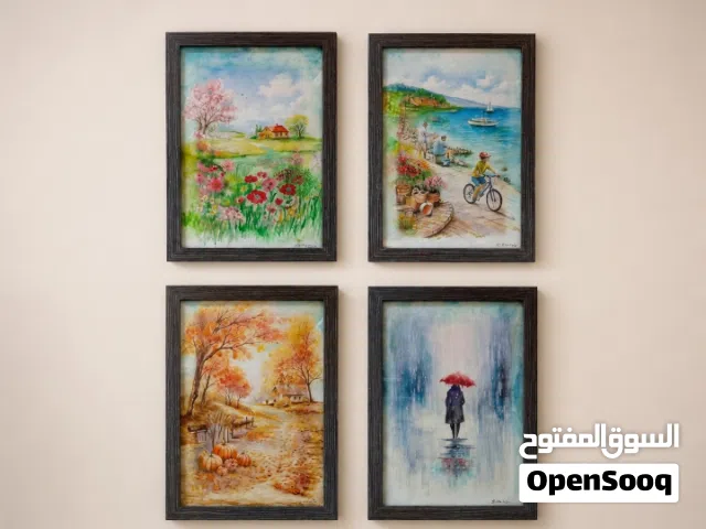 لوحات الفصول الأربعة